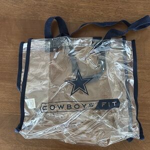 Dallas cowboys Clear Tote Bag